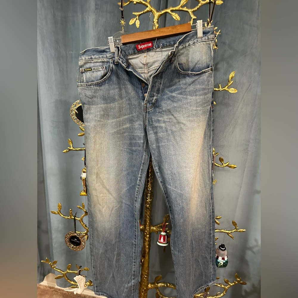 Supreme straight jeans w31